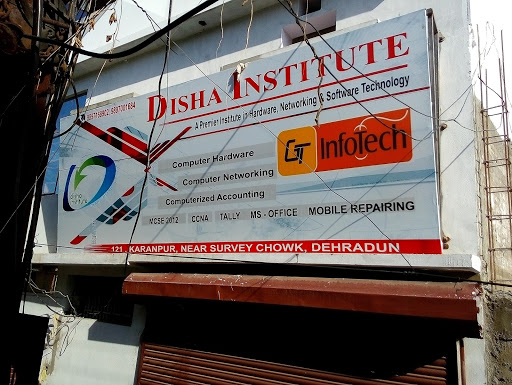 Disha Institute, No. 121 Karanpur, EC Road, Dehradun, Uttarakhand 248001, India, Networking_Training_Institute, state UK