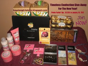 Timeless Confection Blog Give-Away For The New Year