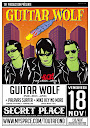 GUITAR WOLF + PALAVAS SURFERS + MIKE HEY NO MORE GuitarWolfWEB