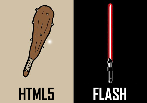 HTML5 Sucks Flash Rocks