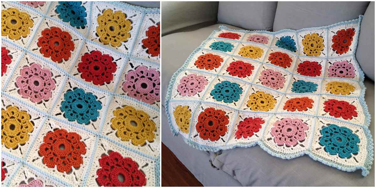 Maybelle blanket crochet - XELLCRAFTS