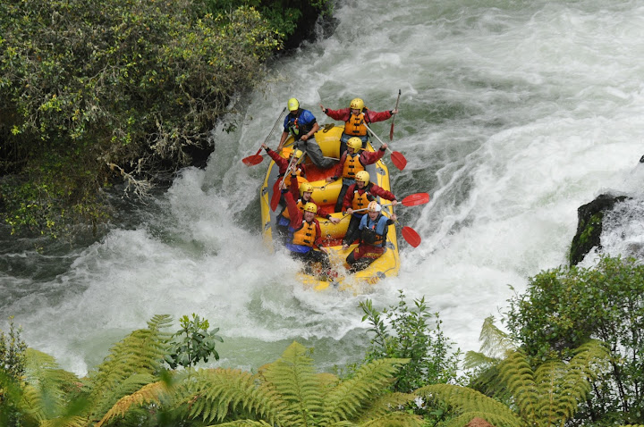 White water rafting in Rotorua with Kaitiaki
