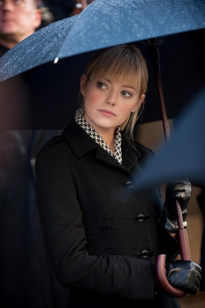 Emma Stone is Gwen Stacy in the Amazing Spider-Man