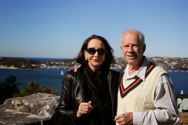 Wendy and I at Middle Head.