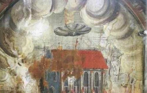 Romanian 16Th Century Monastery Painting Shows A Flying Saucer Ufo