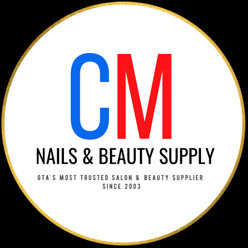 CM Nails & Beauty Supply logo