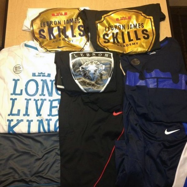 Special Nike Gear for 2012 LeBron James Skills Academy in Vegas