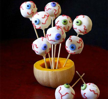 Eerie eyeball pops