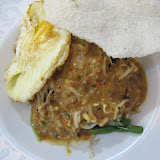 Gado-gado or "mix-mix" salad, Central javanese style