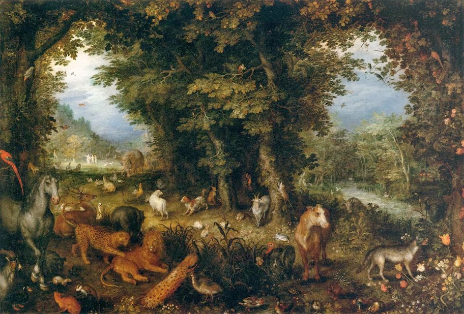 Jan Brueghel the Elder - Earth (The Earthly Paradise).