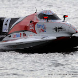 BRASILIA-BRA Marit Stromoy of Norway of Team Nautica at UIM F1 H2O Grand Prix of Brazil in Paranoà Lake, June 1-2, 2013. Picture by Vittorio Ubertone/Idea Marketing.