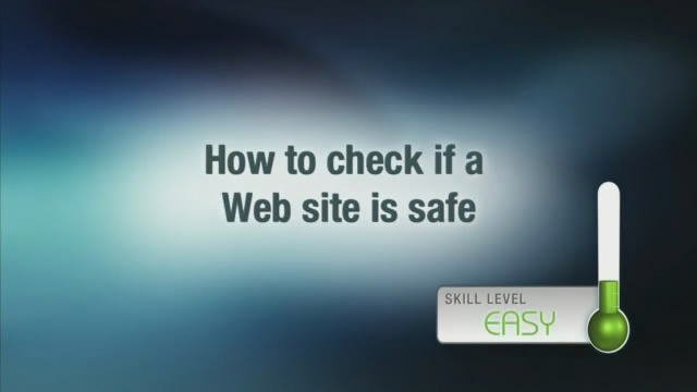How Do I Check The Web Site Is Safe