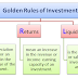 Golden Rules Of Investment - Growth, Returns Together With Liquidity
