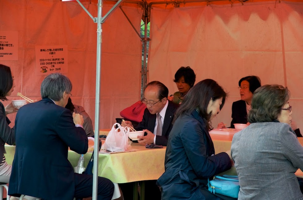 北竜町ご出身の竹林孝 農政部長もご視察