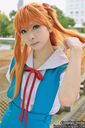 neon genesis evengelion cosplay - soryu asuka langley by kanda midori