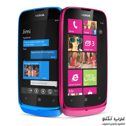 نوَكيَآ تُعلِنَ رسمياً عنَ Nokia Lumia 610 Nokia-lumia-610