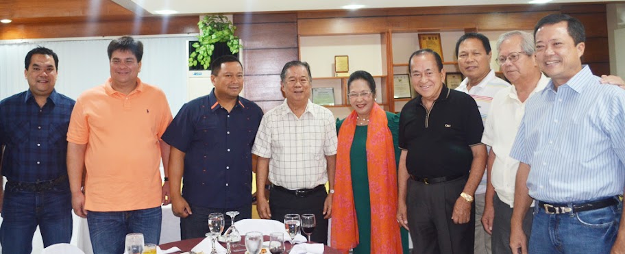Dinner with Negros Occidental officials