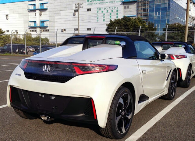 New Honda S660 Roadster Scooped Undisguised In Production Form