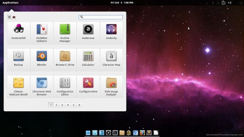 desktop environment elementary