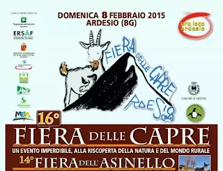16a Fiera delle Capre e 14a dell’Asinello   7 e 8 Febbraio 2015 Ardesio (ValSeriana/Bergamo)