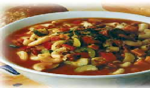 Sopa de frijoles o pallares