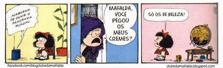Clube da Mafalda:  Tirinha 698 