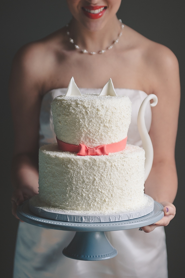 Cat wedding cake