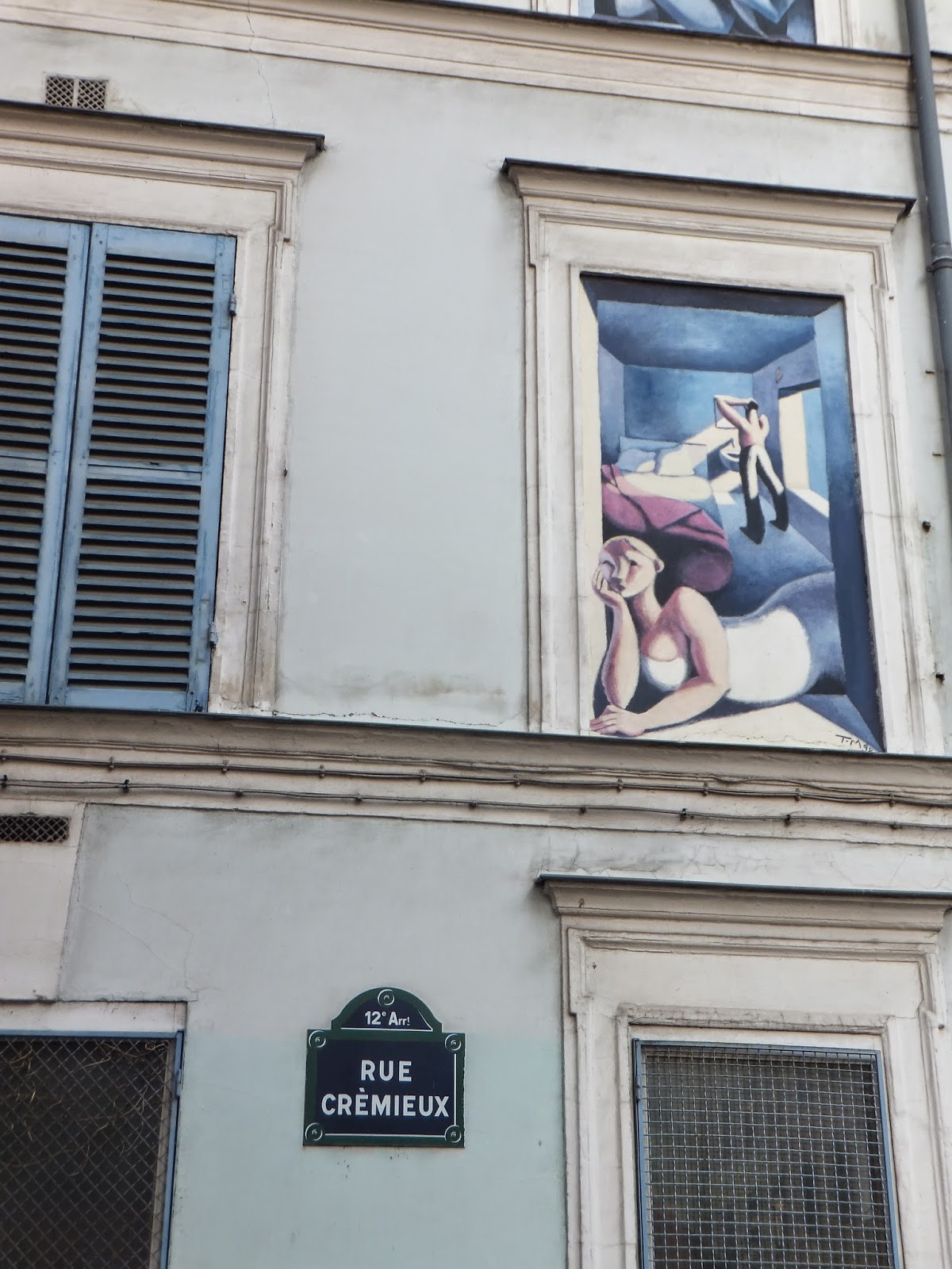 Rue Crémieux, París, Elisa N, Blog de Viajes Argentina