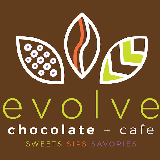 Evolve Chocolate + Cafe logo