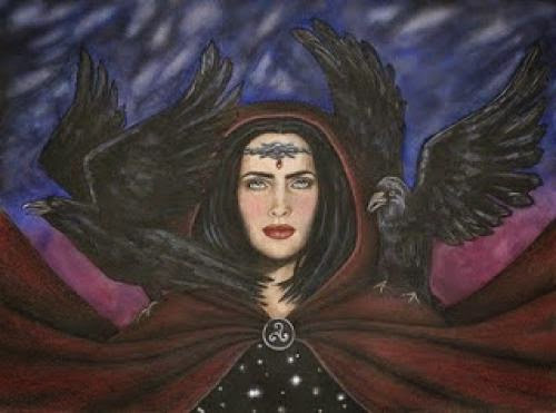 The Morrigan Irish Goddess Of Battle And Fertility