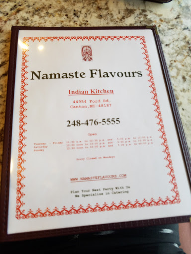 Indian Restaurant «Namaste Flavours Canton», reviews and photos, 44954 Ford Rd, Canton, MI 48187, USA