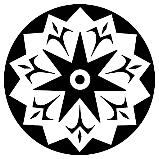 Blackwork tattoos by Niccolò Casati - Polynesian and pacific inspired logo