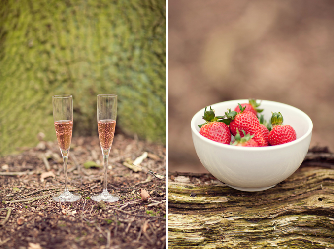 cute forest engagement session by STUDIO 1208