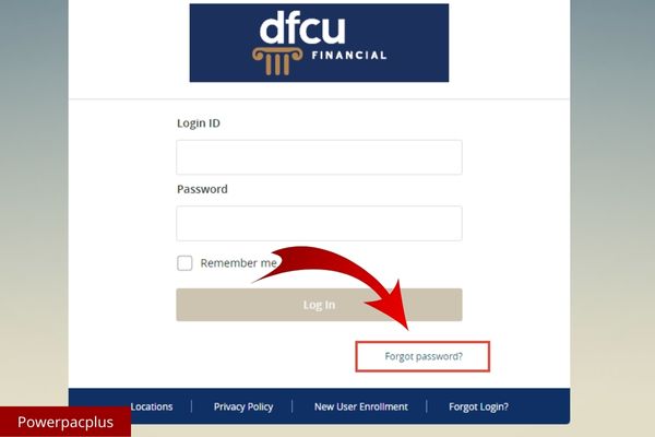 forgot password of dfcu financial