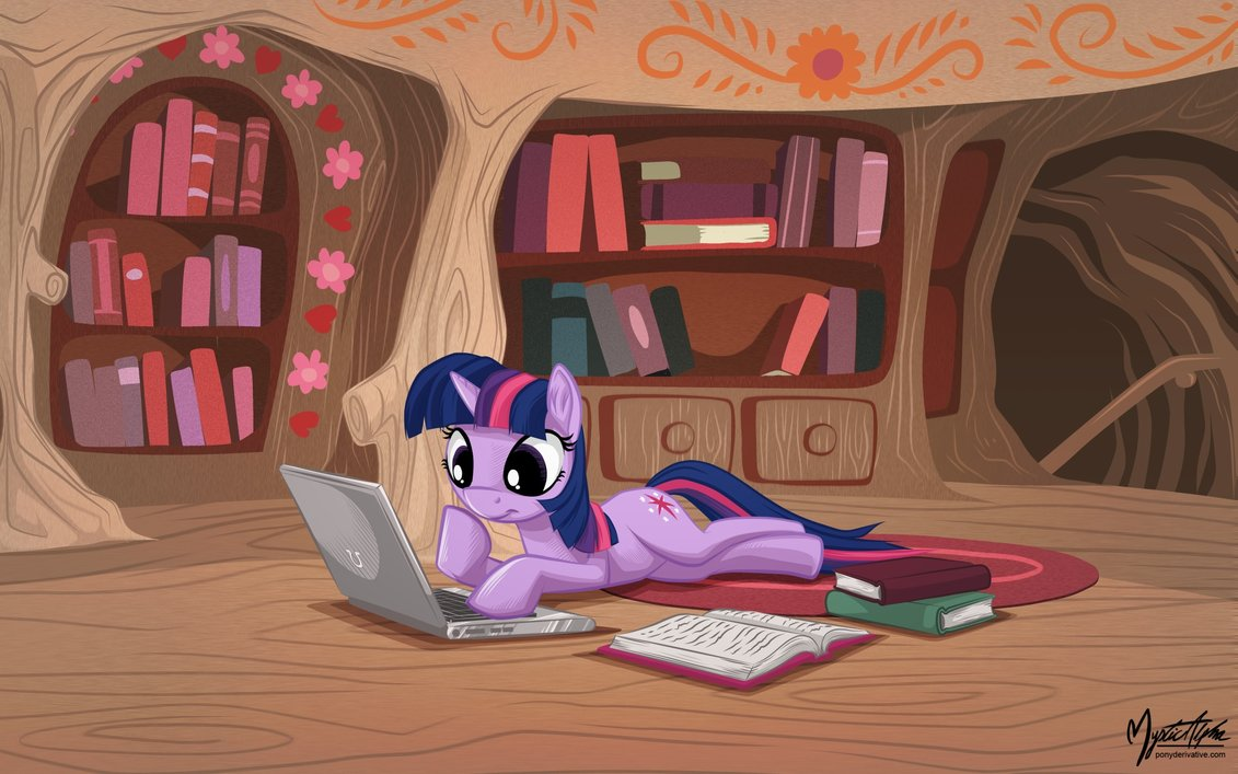Funny pictures, videos and other media thread! - Page 21 TwilightSparkleonLaptop