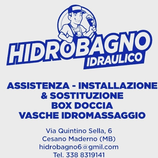 HIDROBAGNO di Fierro Ivano ASSISTENZA TECNICA BOX DOCCIA VASCHE DOCCE IDRO-COLONNEDOCCIA UFFICIALE DISENIA IDROLUX-DECORITALY