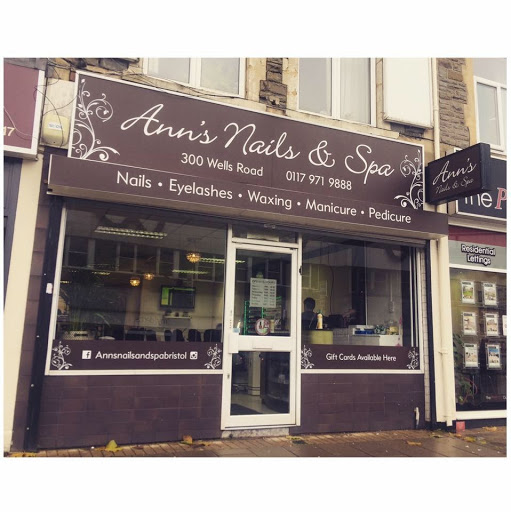 Ann's nails and spa logo