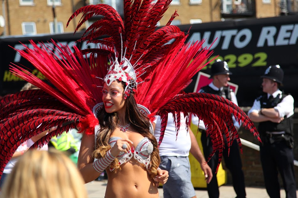 London. Notting Hill Carnival 2013. Люди и лица.