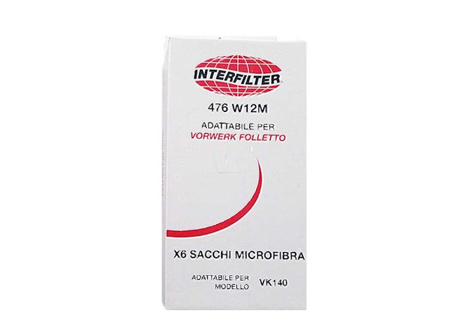 Sacchetti compatibili aspirapolvere Folletto VK 140, offerta