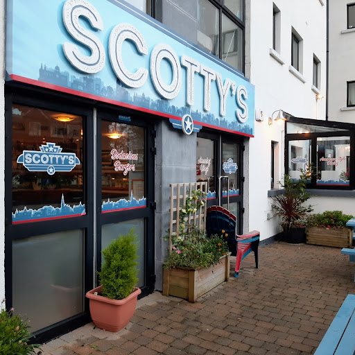 Scotty's Burgers & Wings, Galway, Ireland. logo