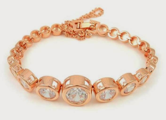 rose gold plated bracelets