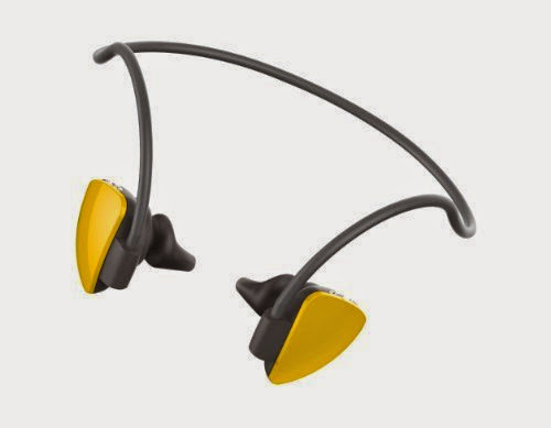  Quikcell S150Y Stereo Bluetooth Headset - True Yellow