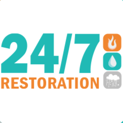 24/7 Restoration logo