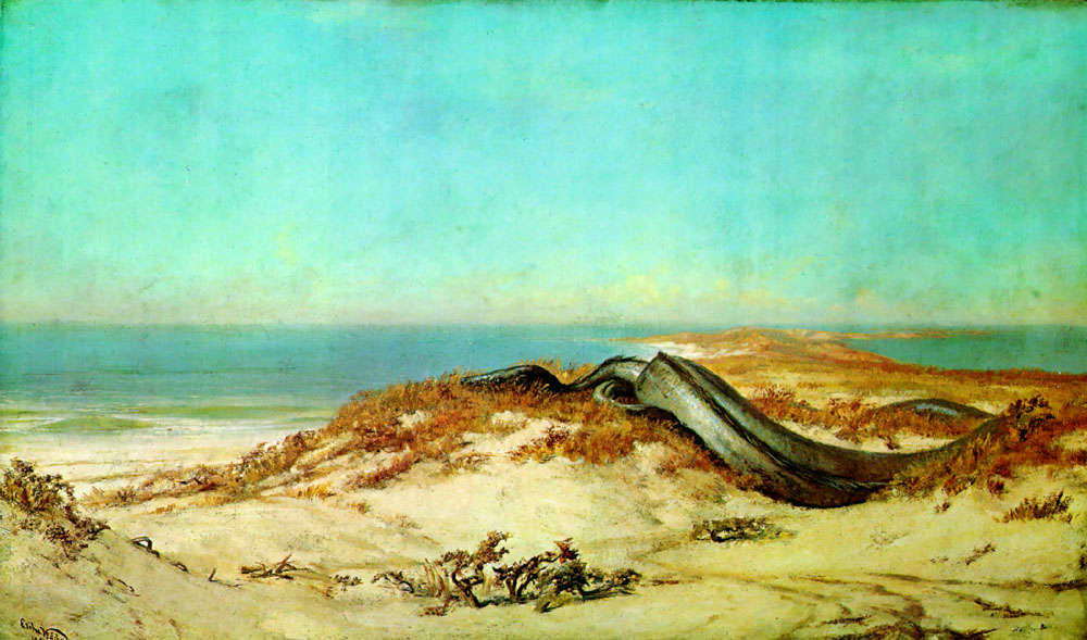 Elihu Vedder - Lair of the Sea Serpent