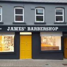 James' Barber Shop logo