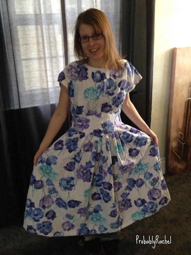 Tea Party Dress Refashion | ProbablyRachel