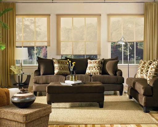 living room ideas brown sofa