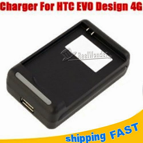  New HTC EVO Design 4G,Hero 4G,Kingdom Battery Charger (Package Just Charger Only,Battery not included)