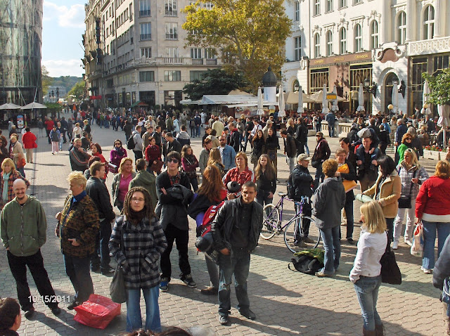 MedMob Flash Mob Budapest 2011. október 15. Vörösmarty tér, Budapest