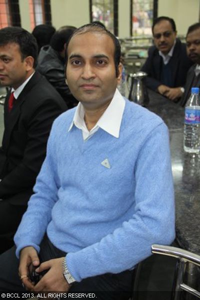 Shankar Mehrotra during the Indian Railway Catering and Tourism Corporation's (IRCTC)cafeteria launch at Delhi University.